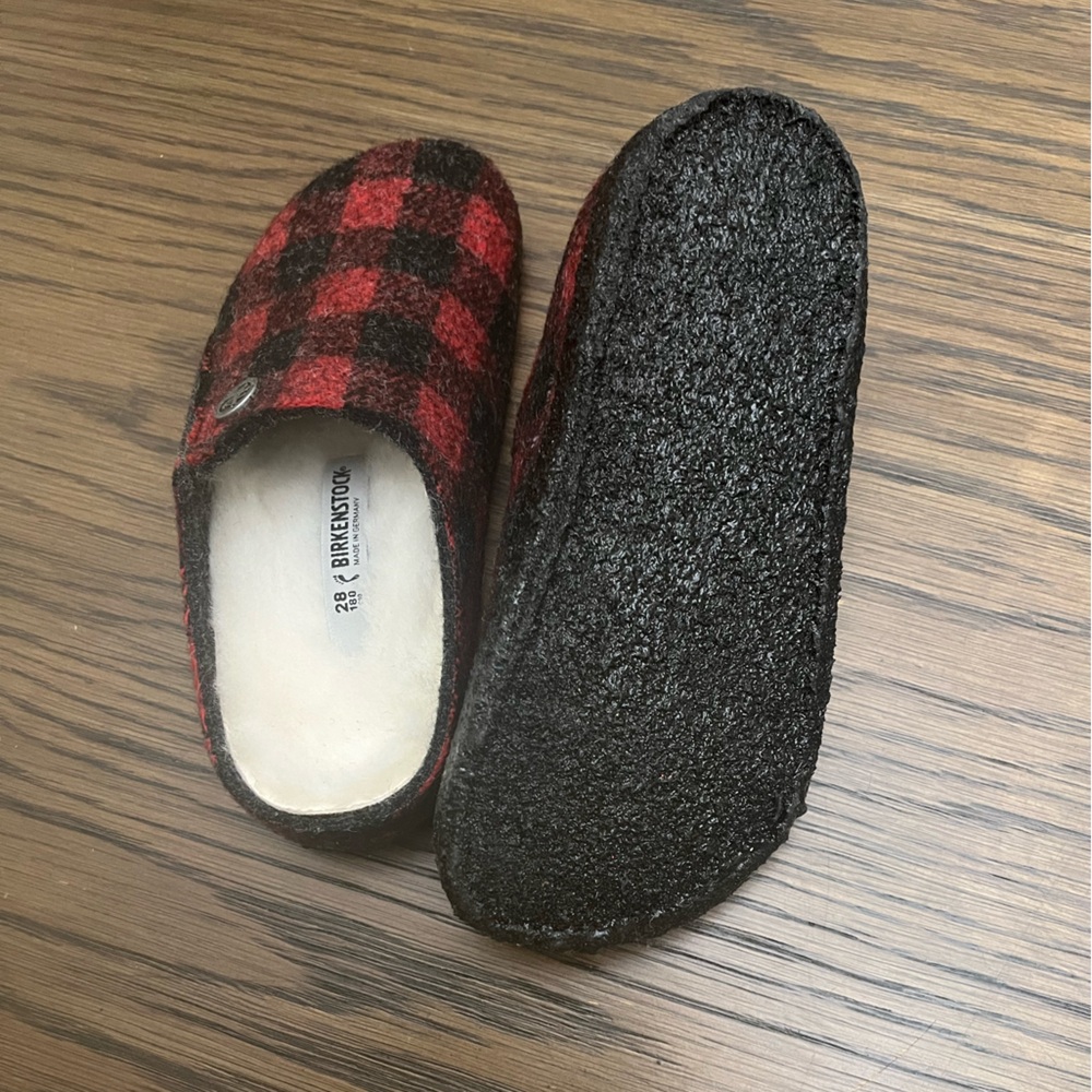 Birkenstock kids Zermatt Shearling Wool Felt Clog/Slippers. - Picture 3 of 3